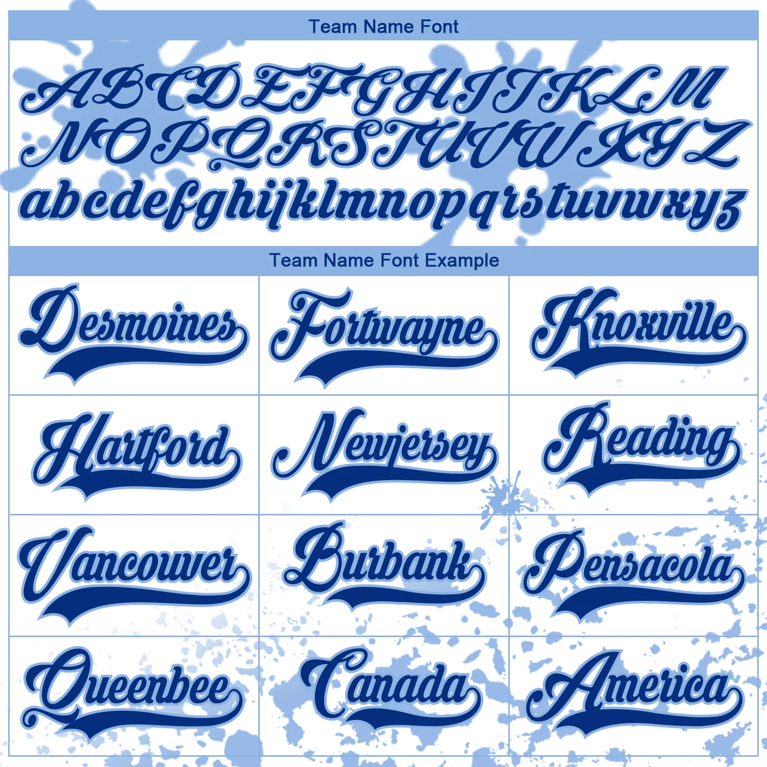 Custom Camo Royal Light Blue-White Splash Hockey Lace Neck Jersey - Image 4