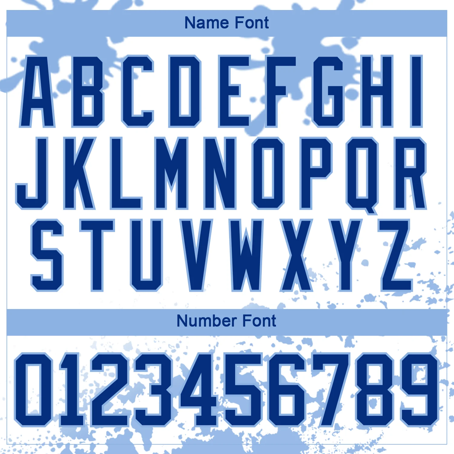 Custom Camo Royal Light Blue-White Splash Hockey Lace Neck Jersey - Image 5