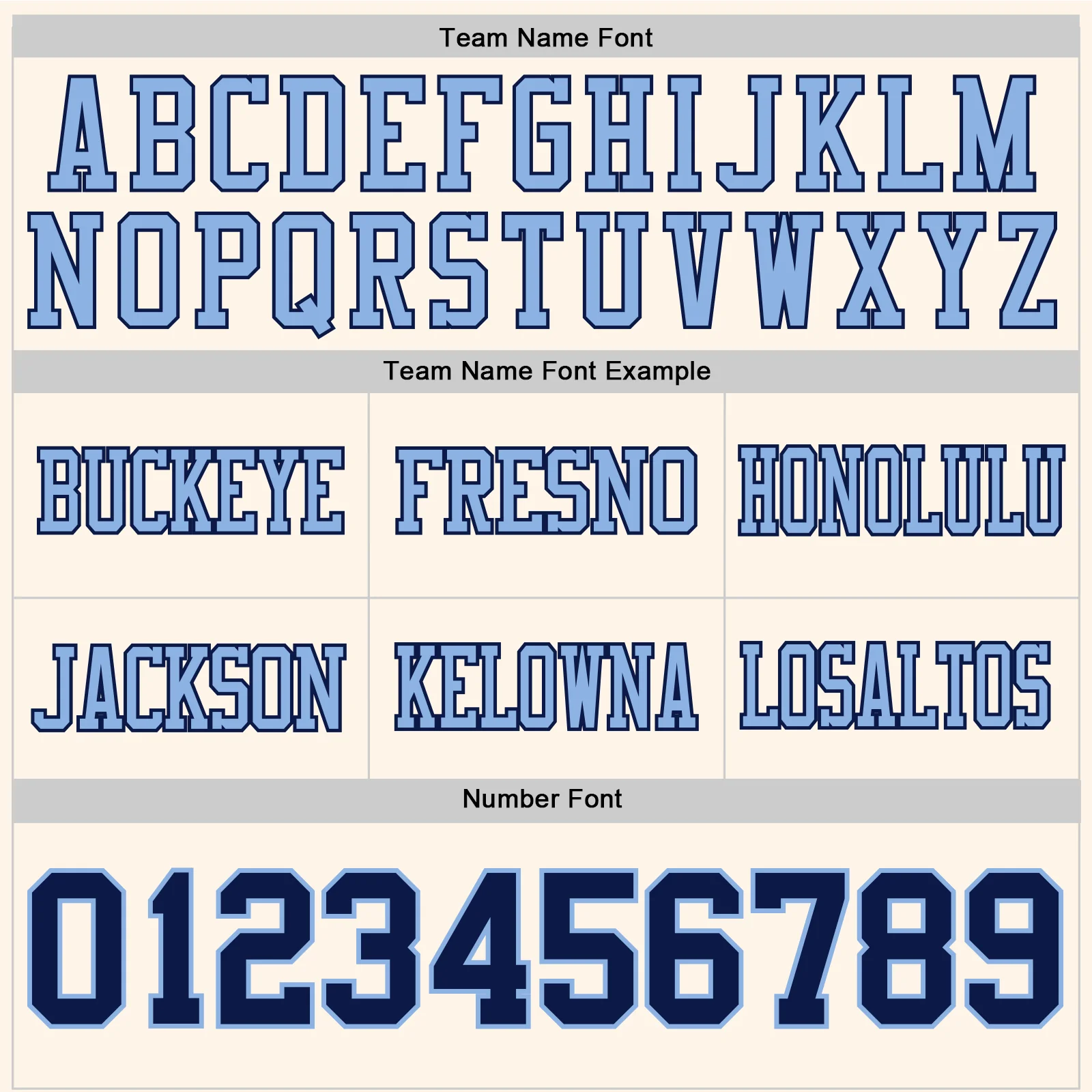 Custom Cream Navy-Light Blue Authentic Football Jersey - Image 4