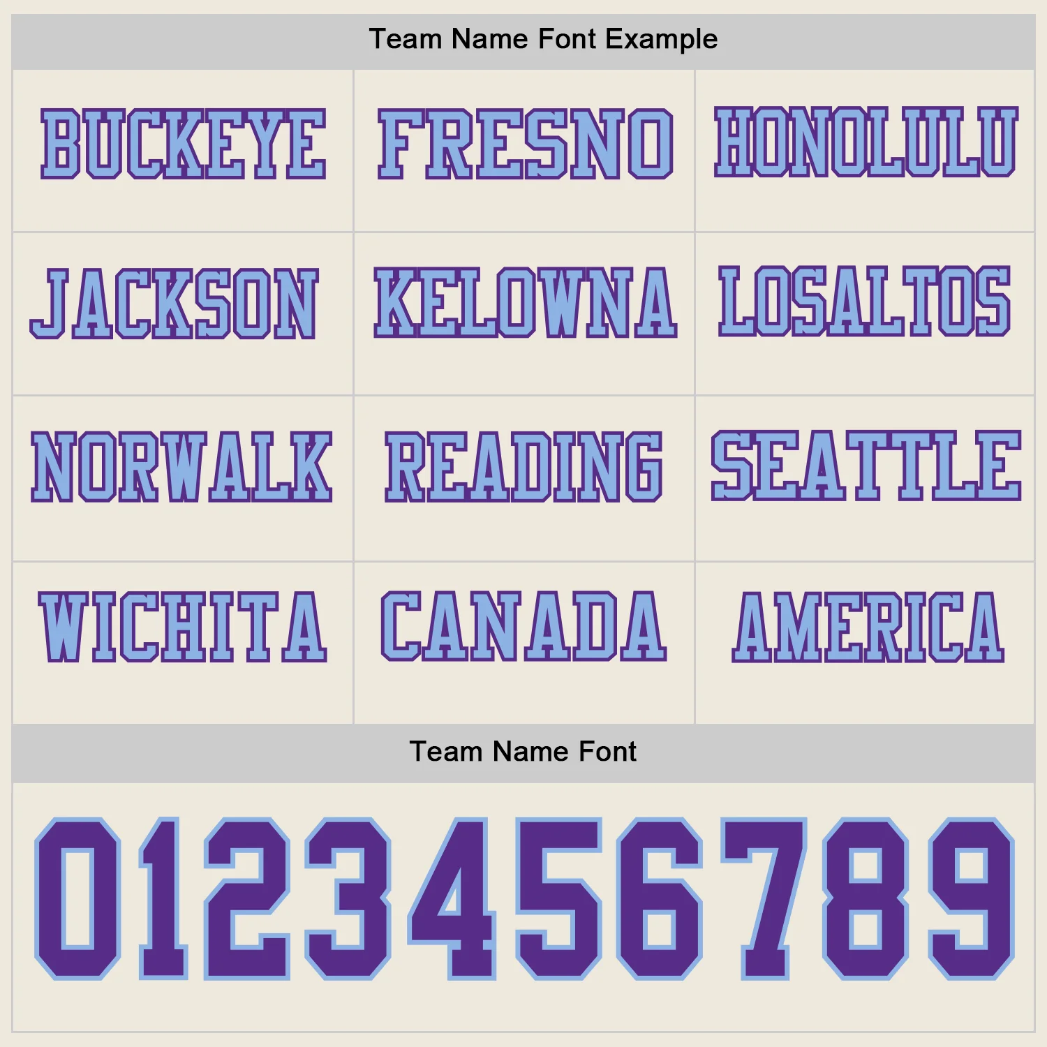 Custom Cream Purple-Light Blue Long Sleeve Authentic Football Jersey - Image 3