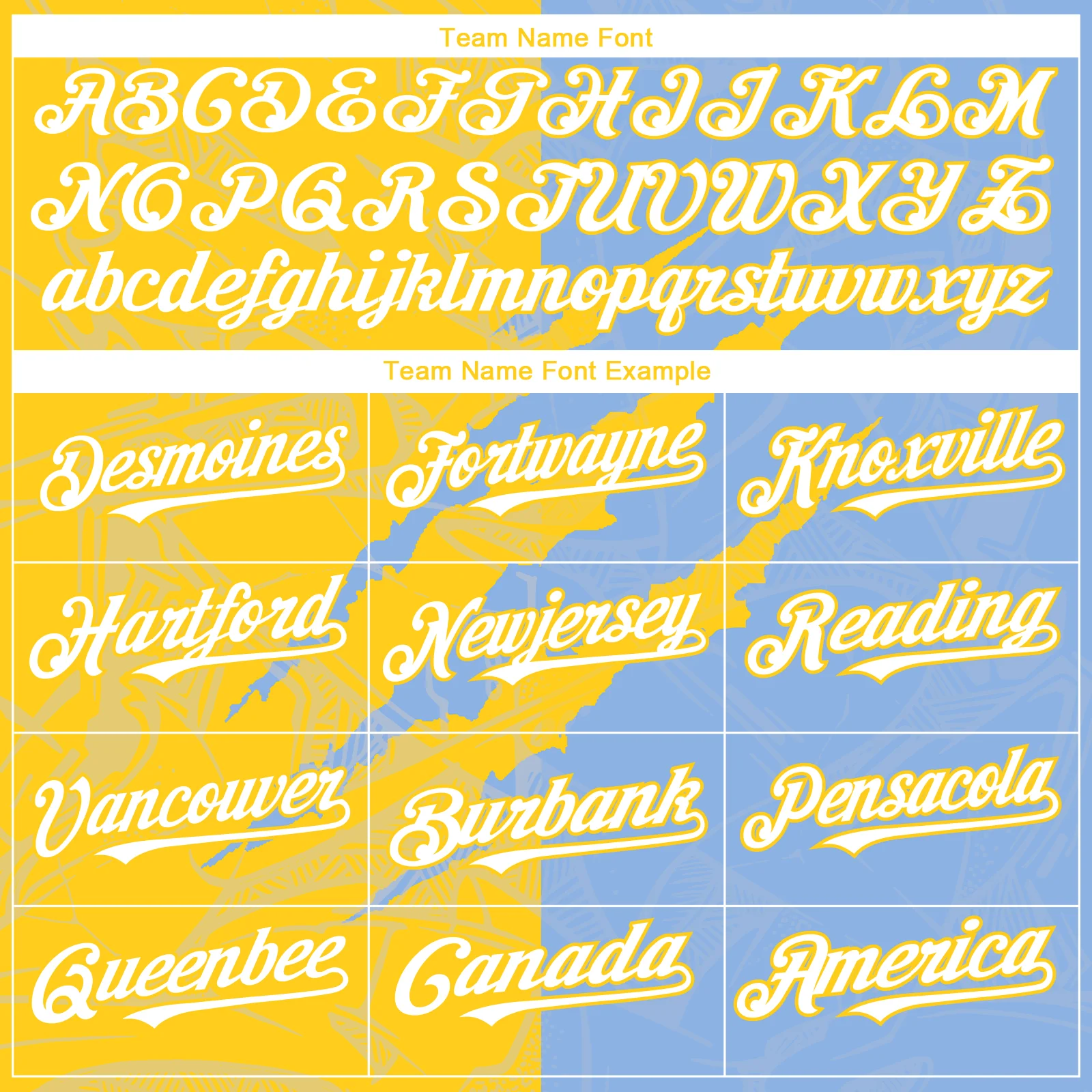 Custom Graffiti Pattern White Light Blue-Yellow 3D Scratch Authentic Baseball Jersey - Image 4