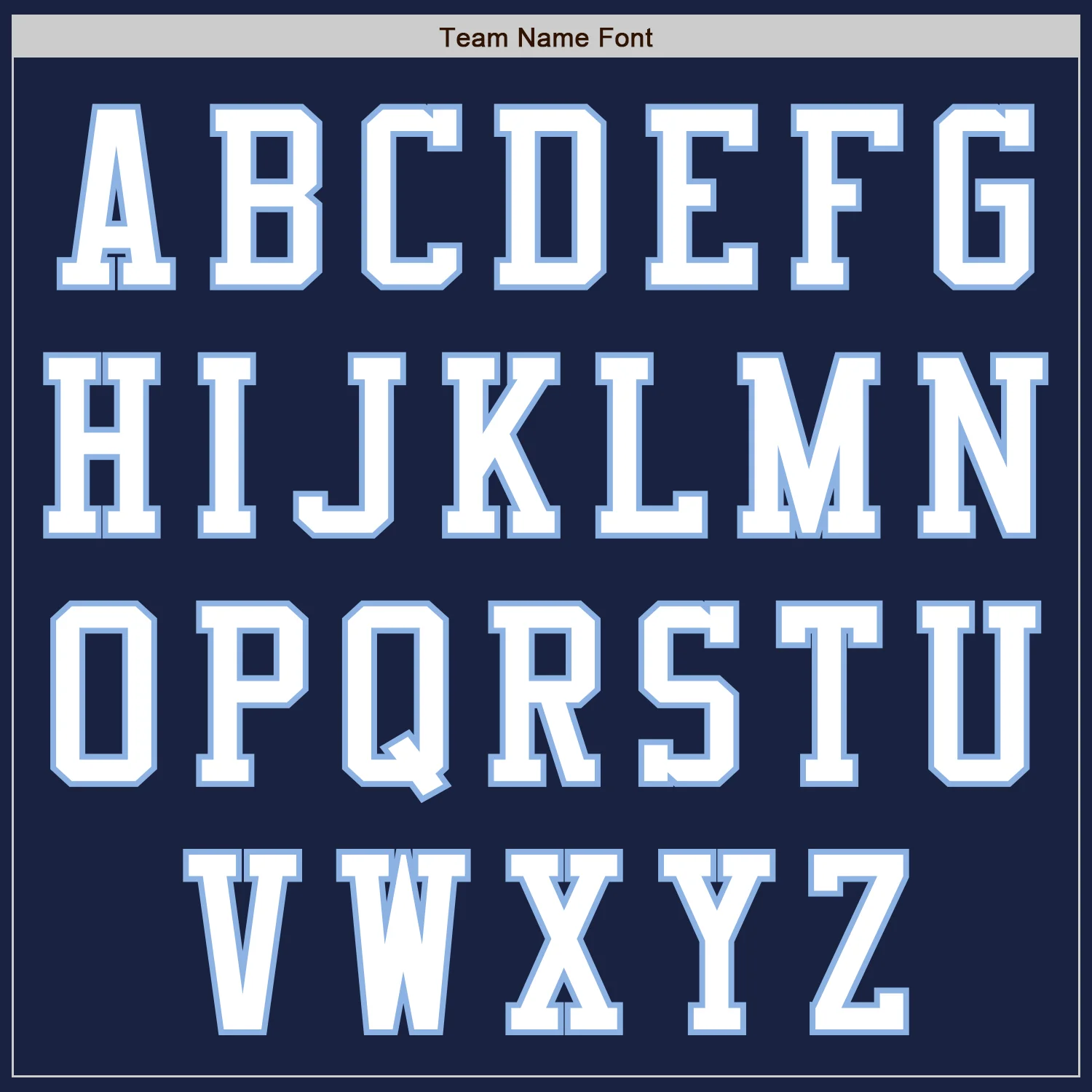 Custom Navy White-Light Blue Authentic Baseball Jersey - Image 7