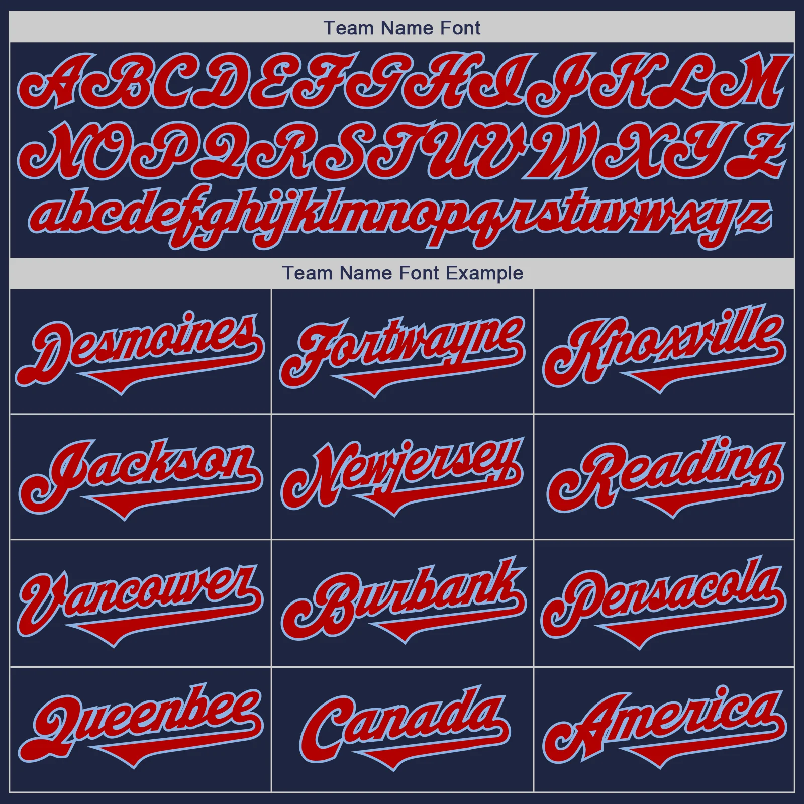 Custom Navy Red-Light Blue Authentic Two Tone Baseball Jersey - Image 4