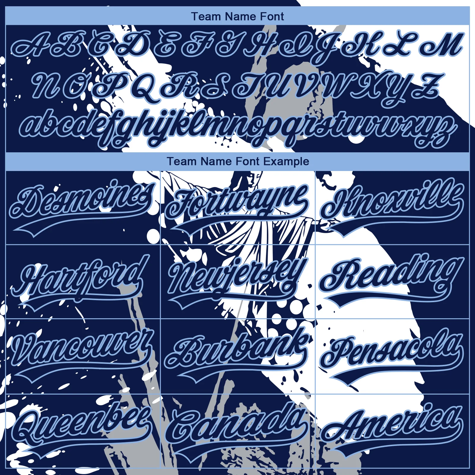 Custom Stitched Navy Light Blue-White Religion Jesus Christ Pullover Sweatshirt Hoodie - Image 5