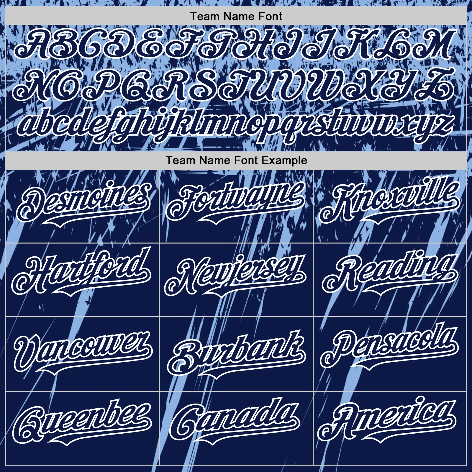 Custom Navy Light Blue-White Splash Bomber Full-Snap Varsity Letterman Hoodie Jacket - Image 5
