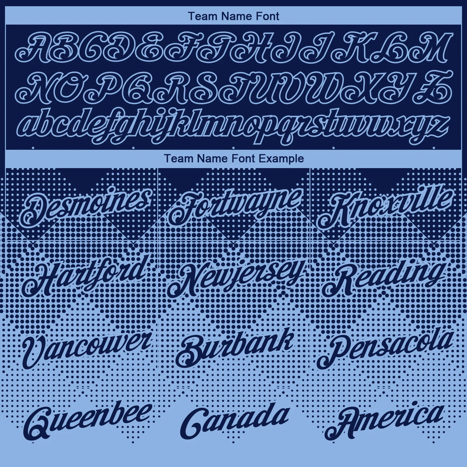 Custom Navy Light Blue 3D Pattern Design Gradient Square Shapes Performance T-Shirt - Image 3