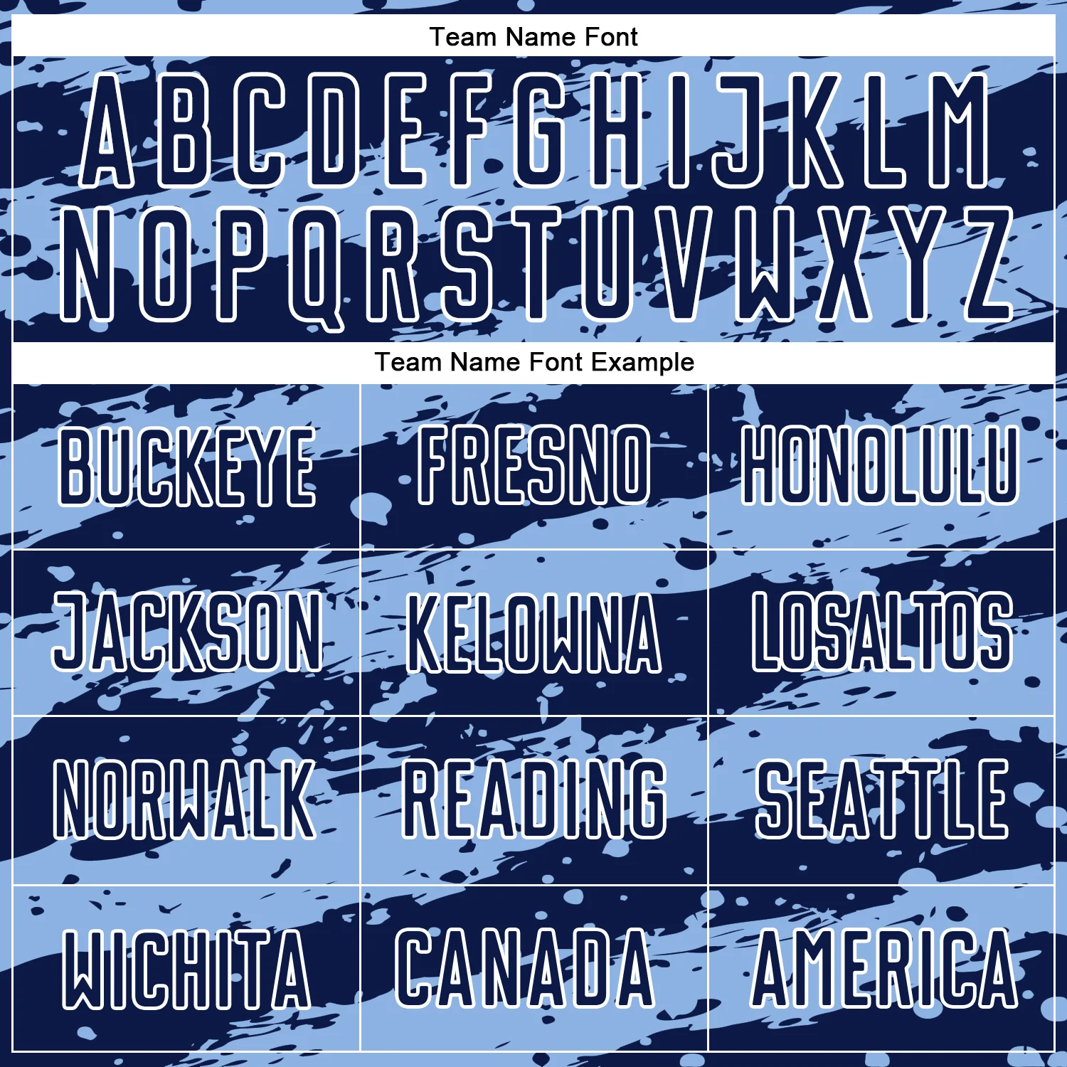 Custom Navy Light Blue-White Splash Sublimation Soccer Uniform Jersey - Image 5
