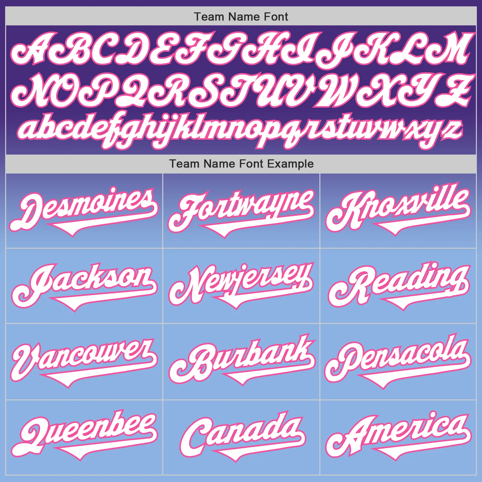 Custom Purple White Light Blue-Pink Authentic Fade Fashion Baseball Jersey - Image 4