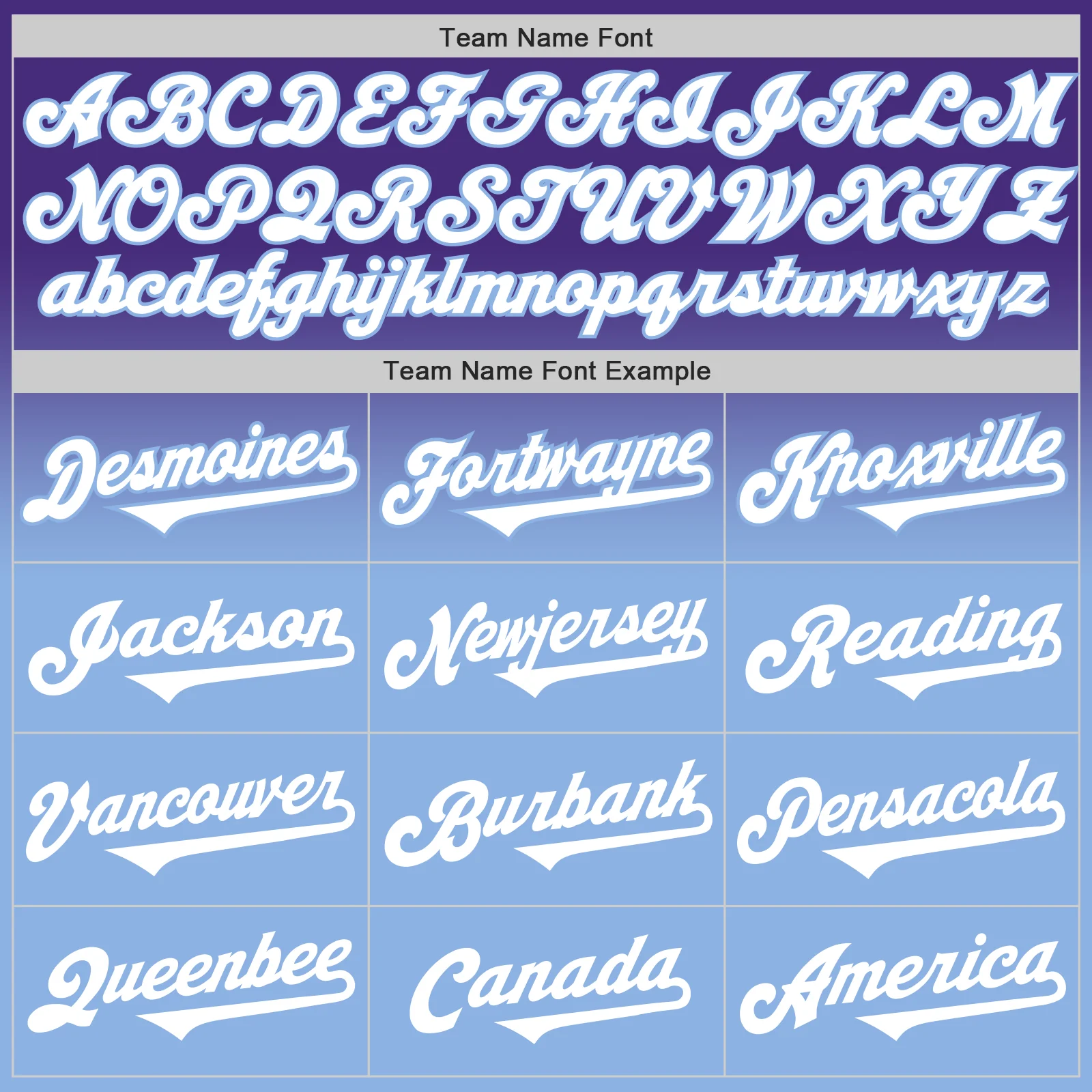 Custom Purple White-Light Blue Authentic Fade Fashion Baseball Jersey - Image 4