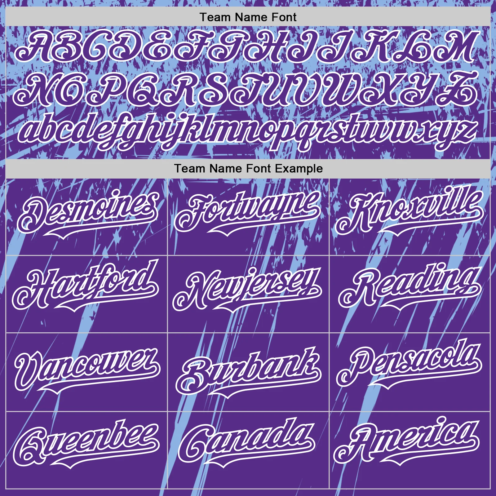 Custom Purple Light Blue-White Splash Bomber Full-Snap Varsity Letterman Hoodie Jacket - Image 5
