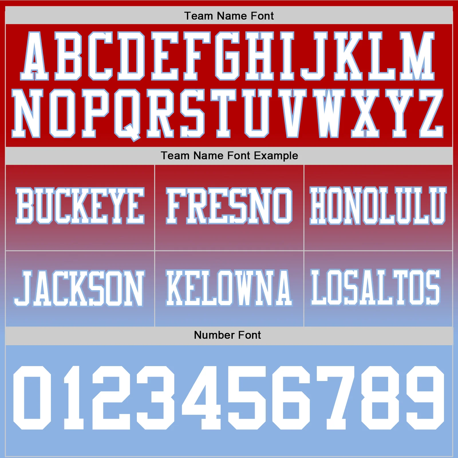 Custom Red White-Light Blue Authentic Fade Fashion Football Jersey - Image 3