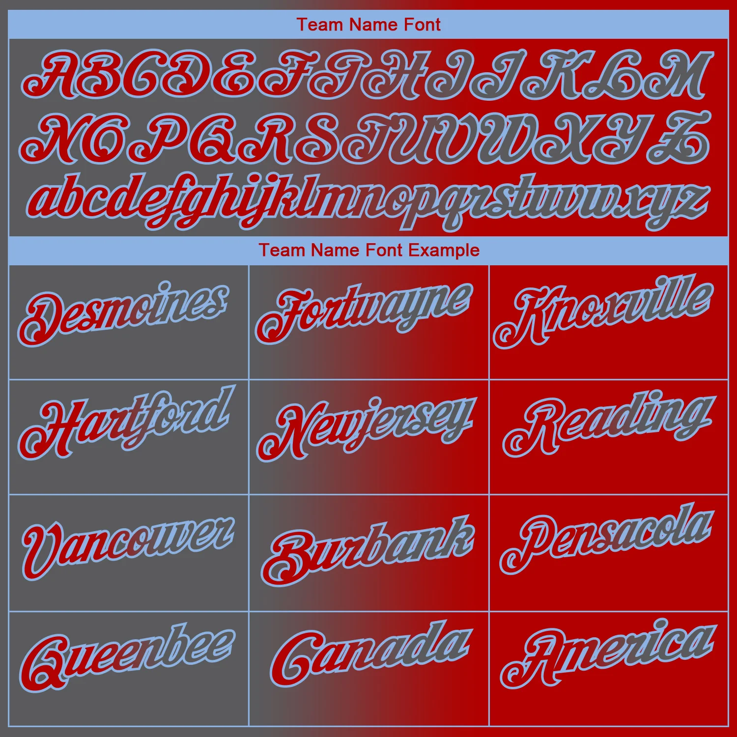 Custom Red Steel Gray-Light Blue 3D Gradient Fashion Performance Polo Shirt - Image 4
