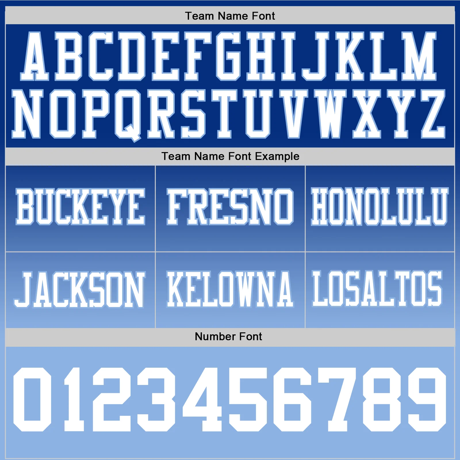 Custom Royal White-Light Blue Authentic Fade Fashion Football Jersey - Image 3