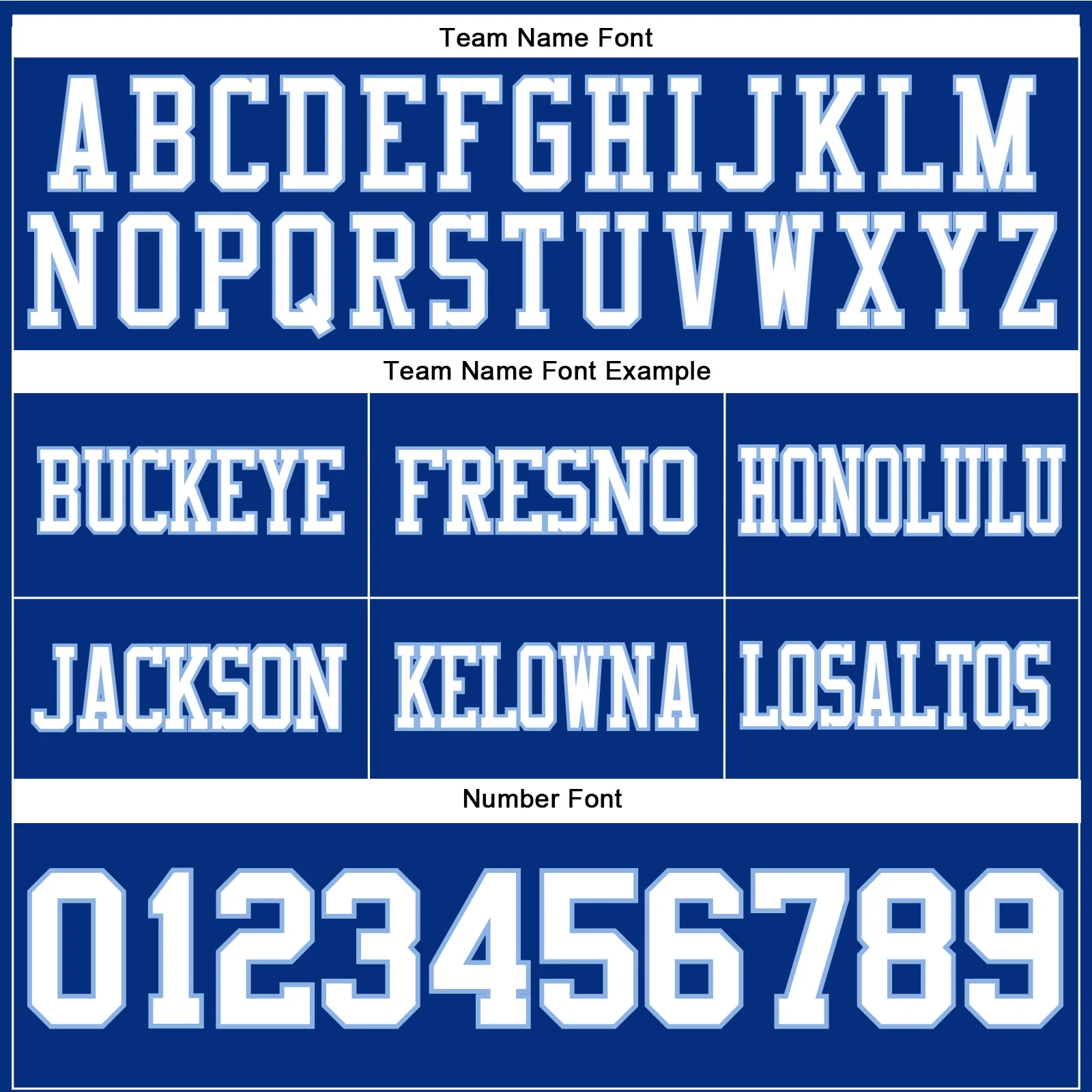 Custom Royal White-Light Blue Authentic Football Jersey - Image 4