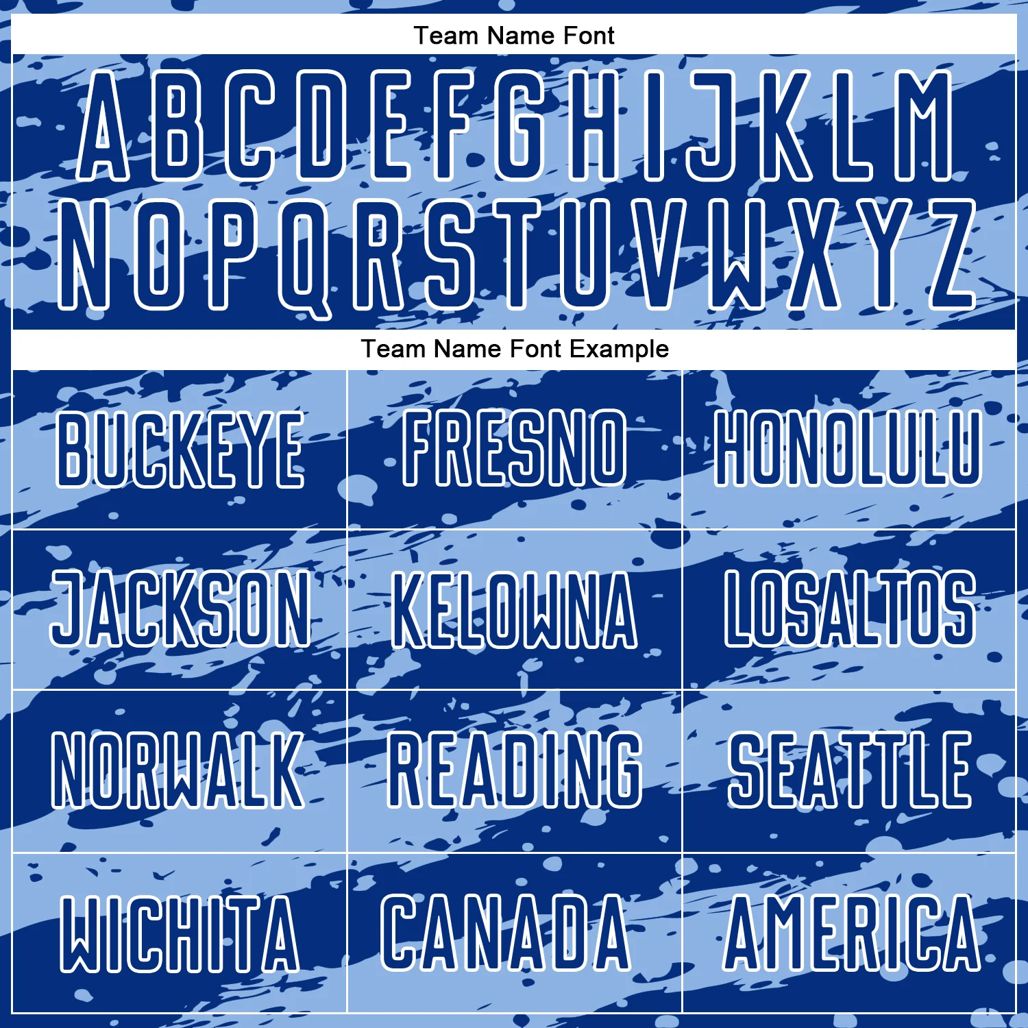 Custom Royal Light Blue-White Splash Sublimation Soccer Uniform Jersey - Image 5