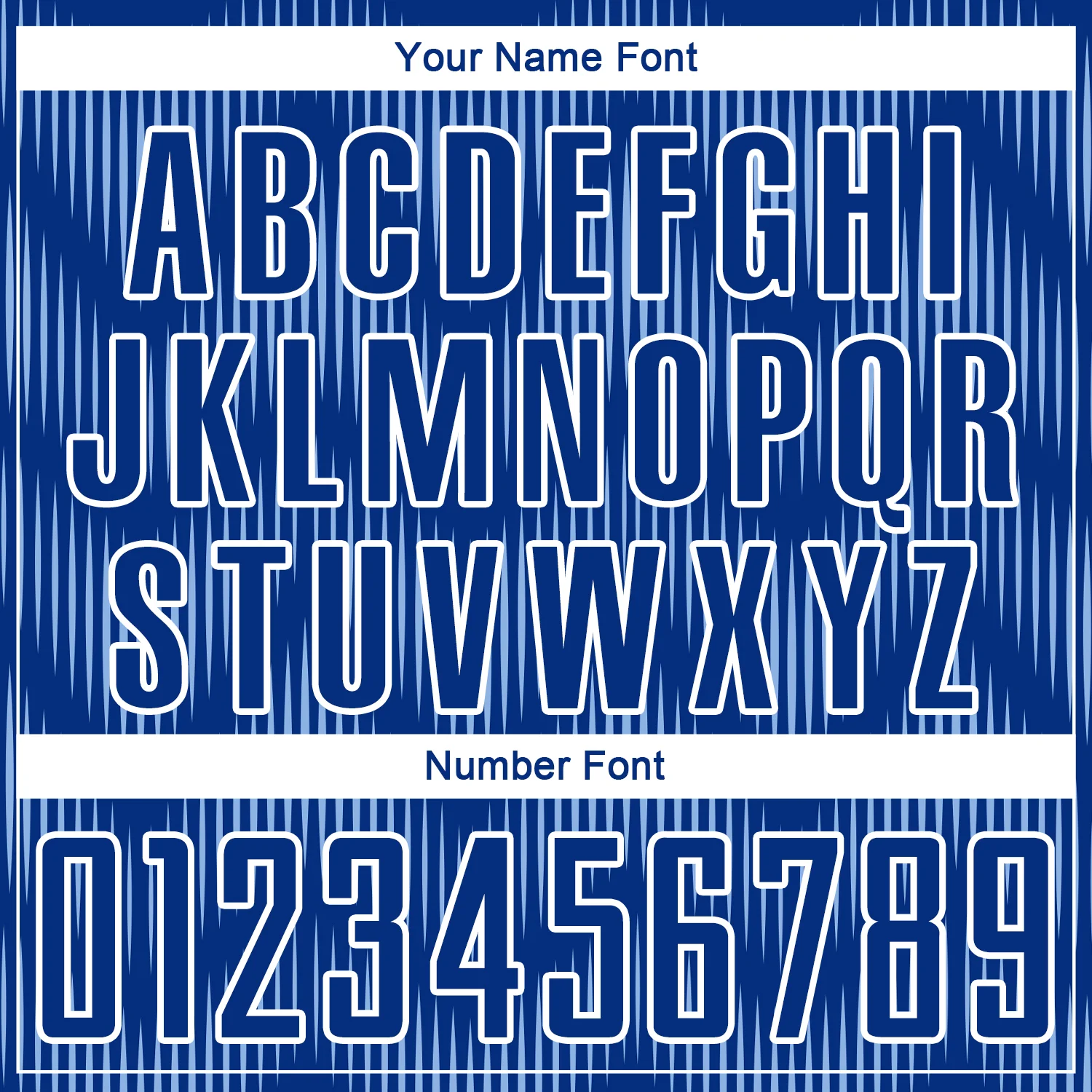 Custom Royal Light Blue-White Line Sublimation Soccer Uniform Jersey - Image 6