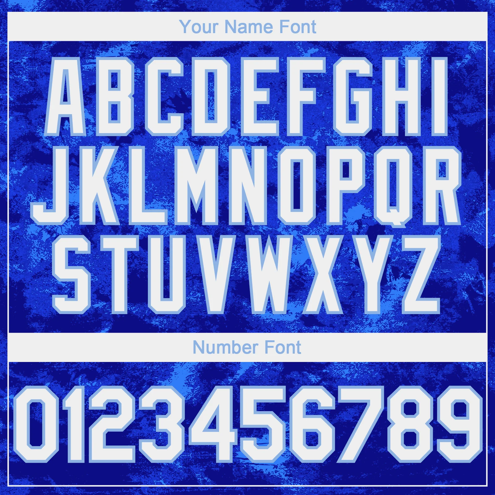 Custom Tie Dye White-Light Blue Authentic Baseball Jersey - Image 5