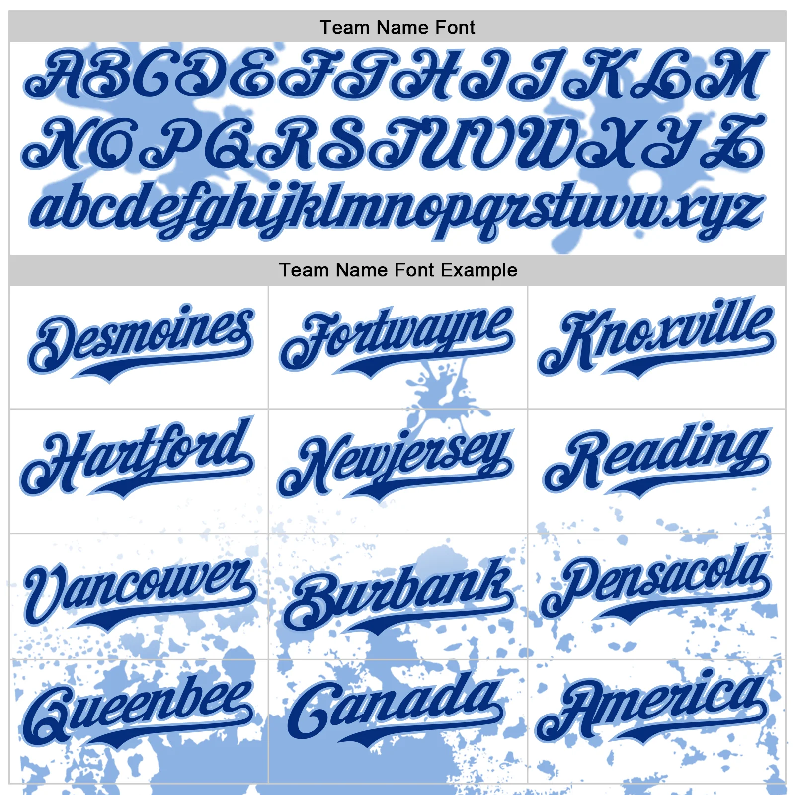 Custom White Royal-Light Blue Splatter Camo Two Tone Authentic Baseball Jersey - Image 4
