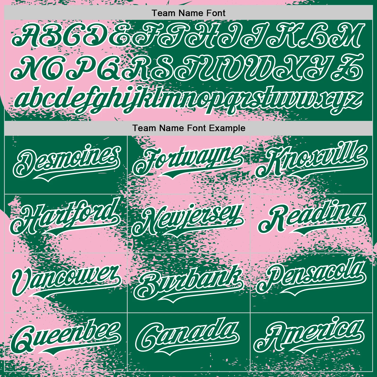 Custom Kelly Green Light Pink-White Abstract Color Blocks Fragment Pattern Bomber Full-Snap Varsity Letterman Hoodie Jacket - Image 5