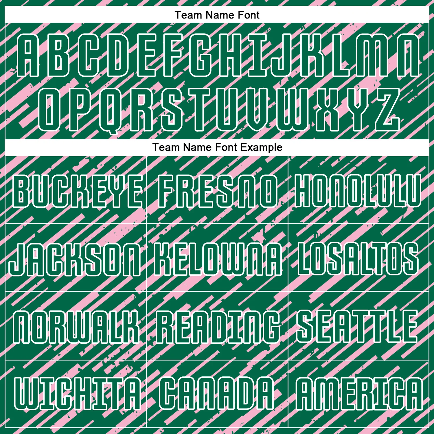 Custom Kelly Green Light Pink-White Line Sports Sublimation Soccer Uniform Jersey - Image 5