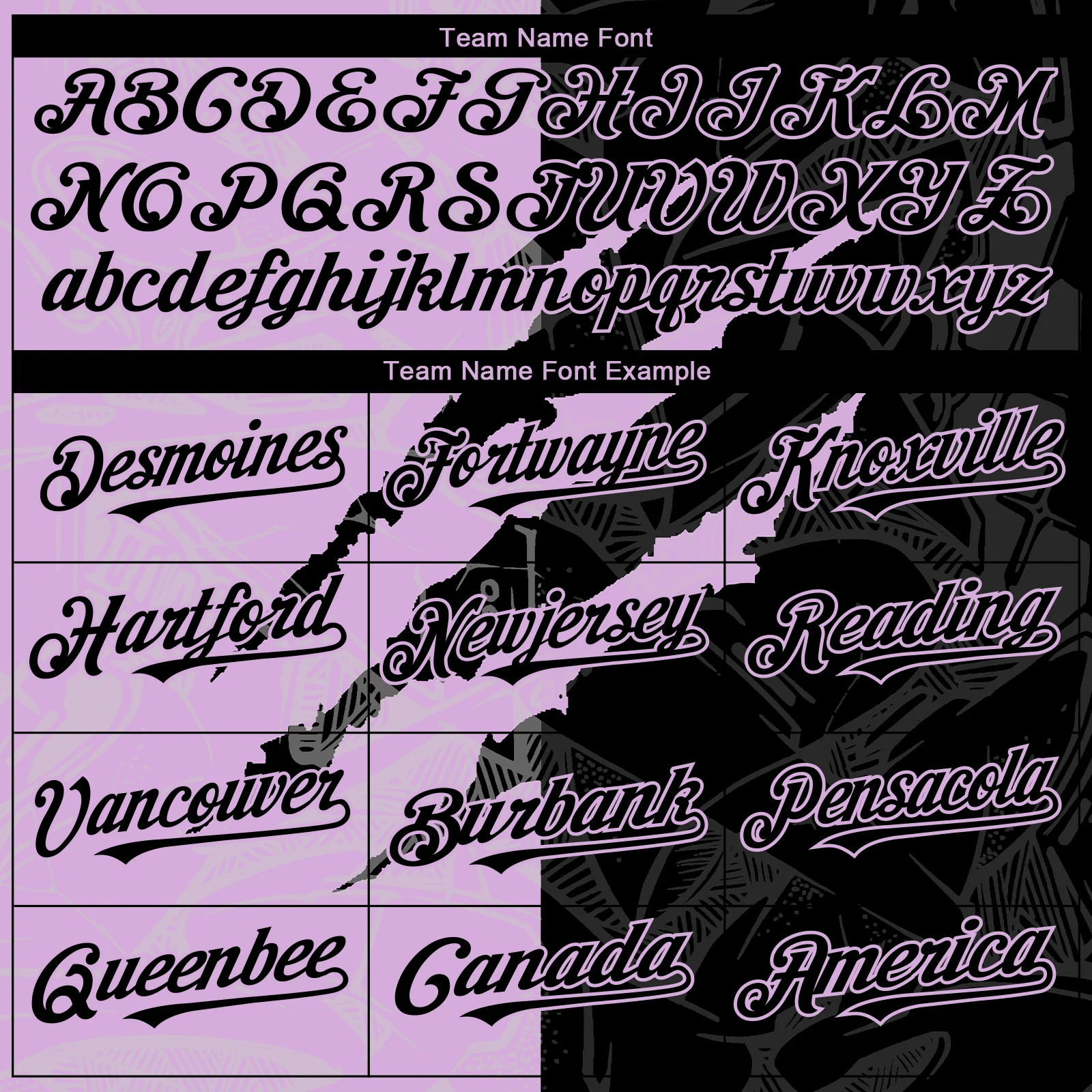 Custom Graffiti Pattern Black-Light Purple 3D Scratch Authentic Baseball Jersey - Image 4