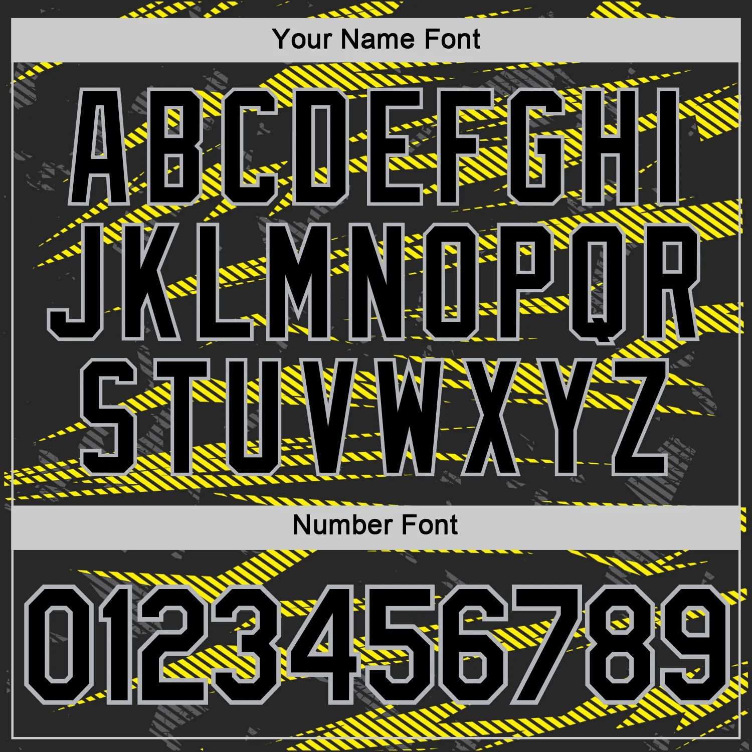 Custom Black Light Yellow-Light Gray 3D Esports Performance T-Shirt - Image 4