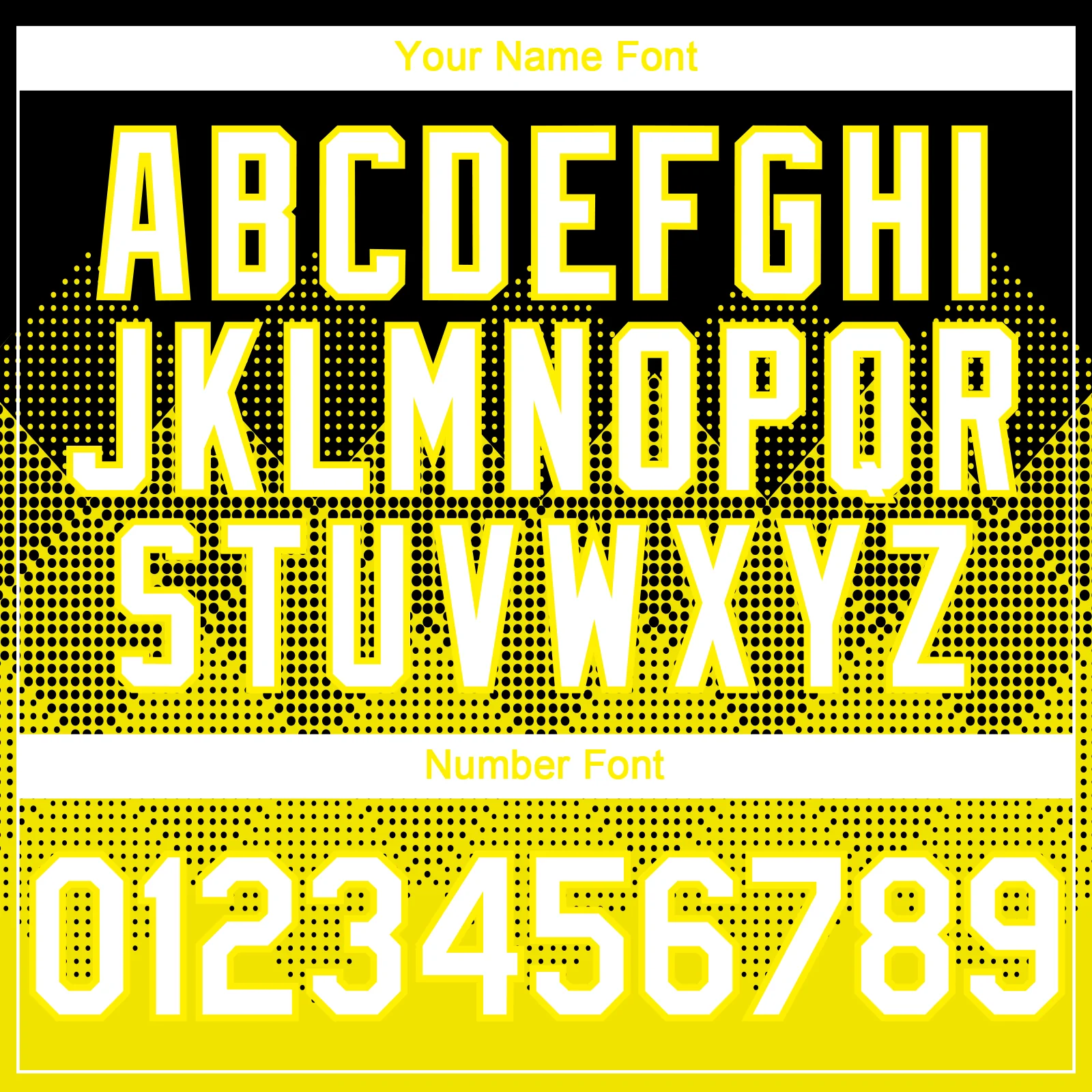 Custom Black Light Yellow 3D Gradient Square Shape Authentic Baseball Jersey - Image 5