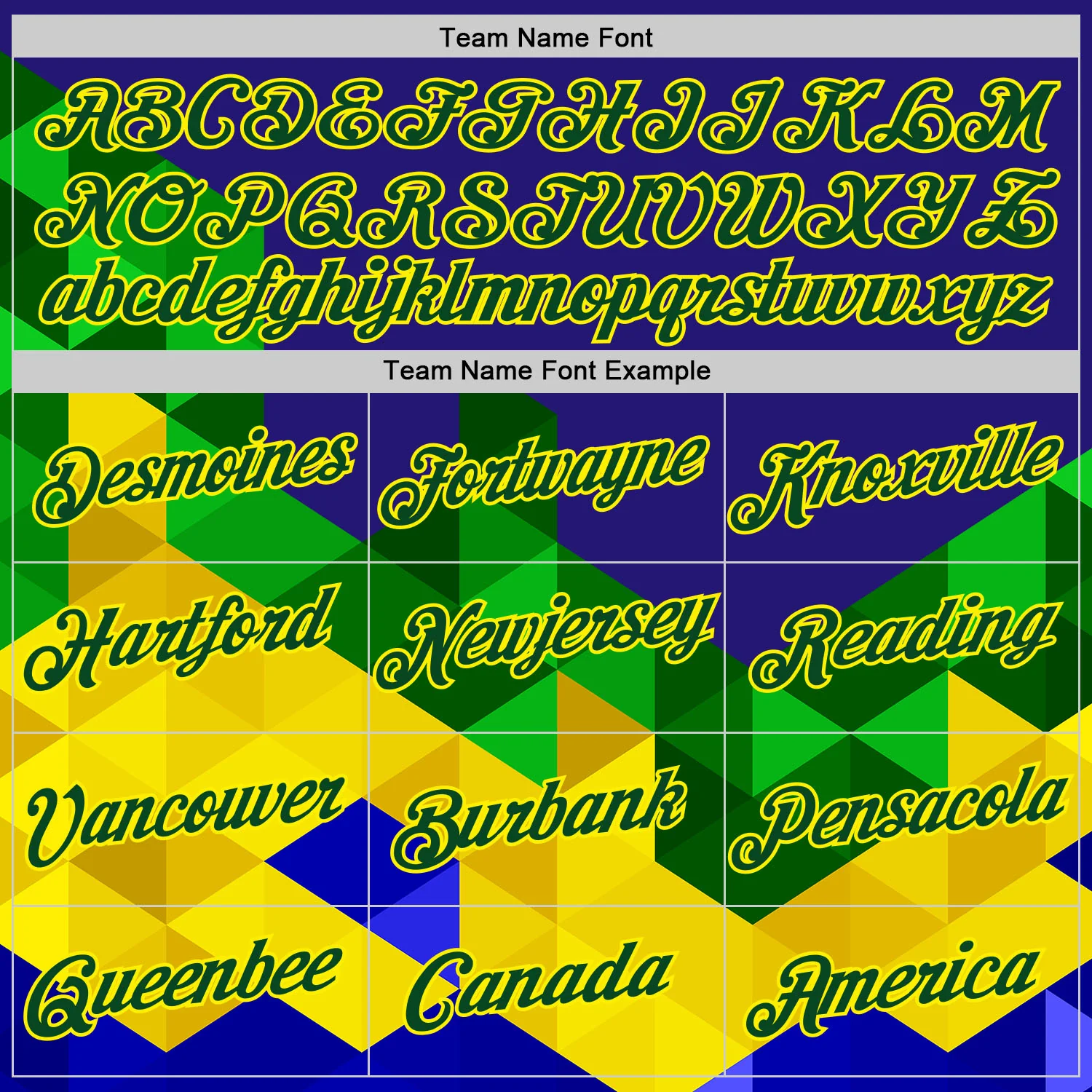 Custom Dark Purple Green-Light Yellow Brazil Triangle Geometric Shape Soccer Jersey Performance T-Shirt - Image 3