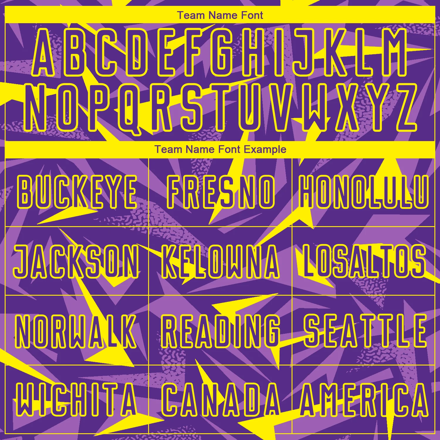 Custom Purple Light Yellow-Medium Purple Cyber Mecha E-sport Geometric Shards Spike Sublimation Soccer Uniform Jersey - Image 5