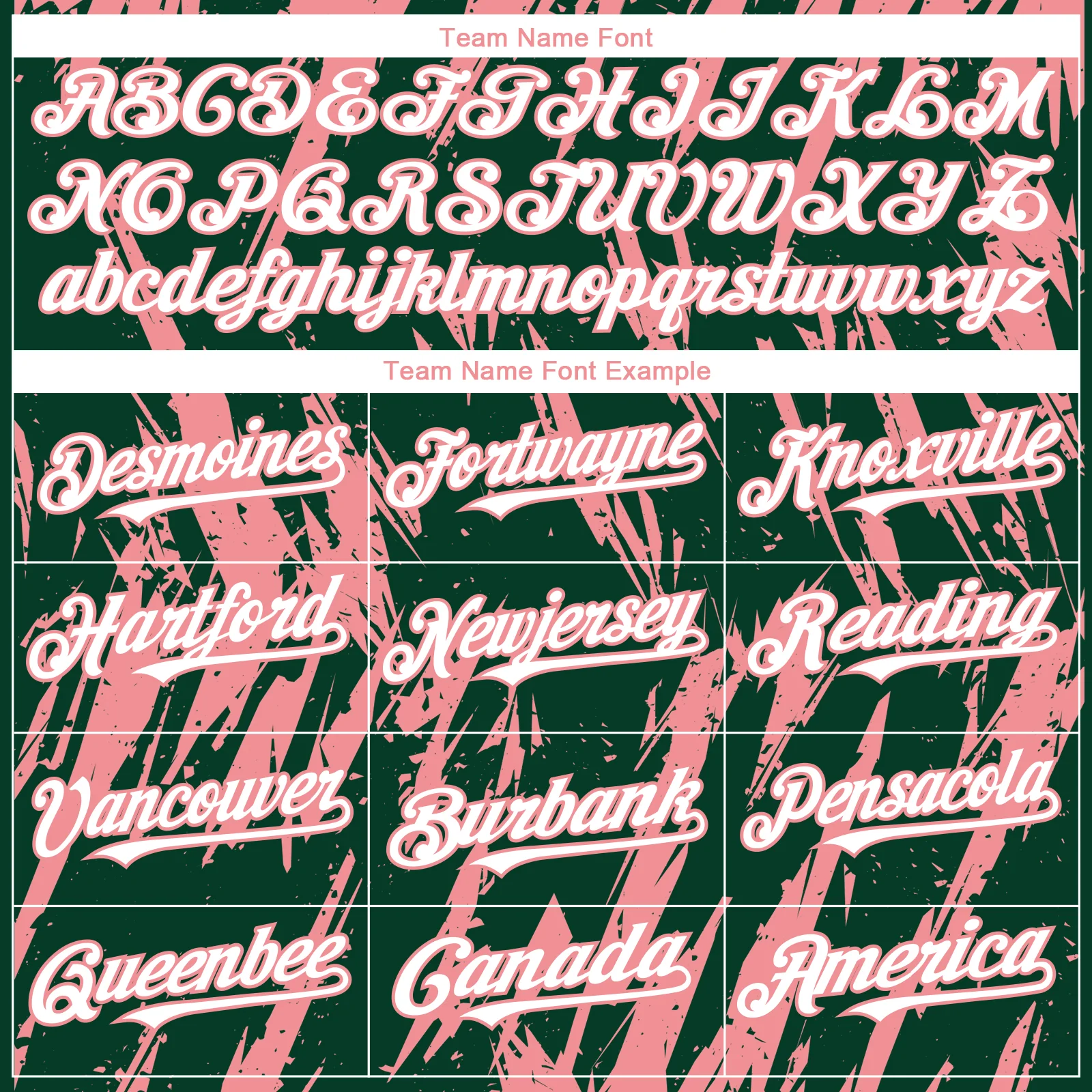 Custom Green White-Medium Pink Splatter Torn Sharp Brush Stroke Authentic Baseball Jersey - Image 4