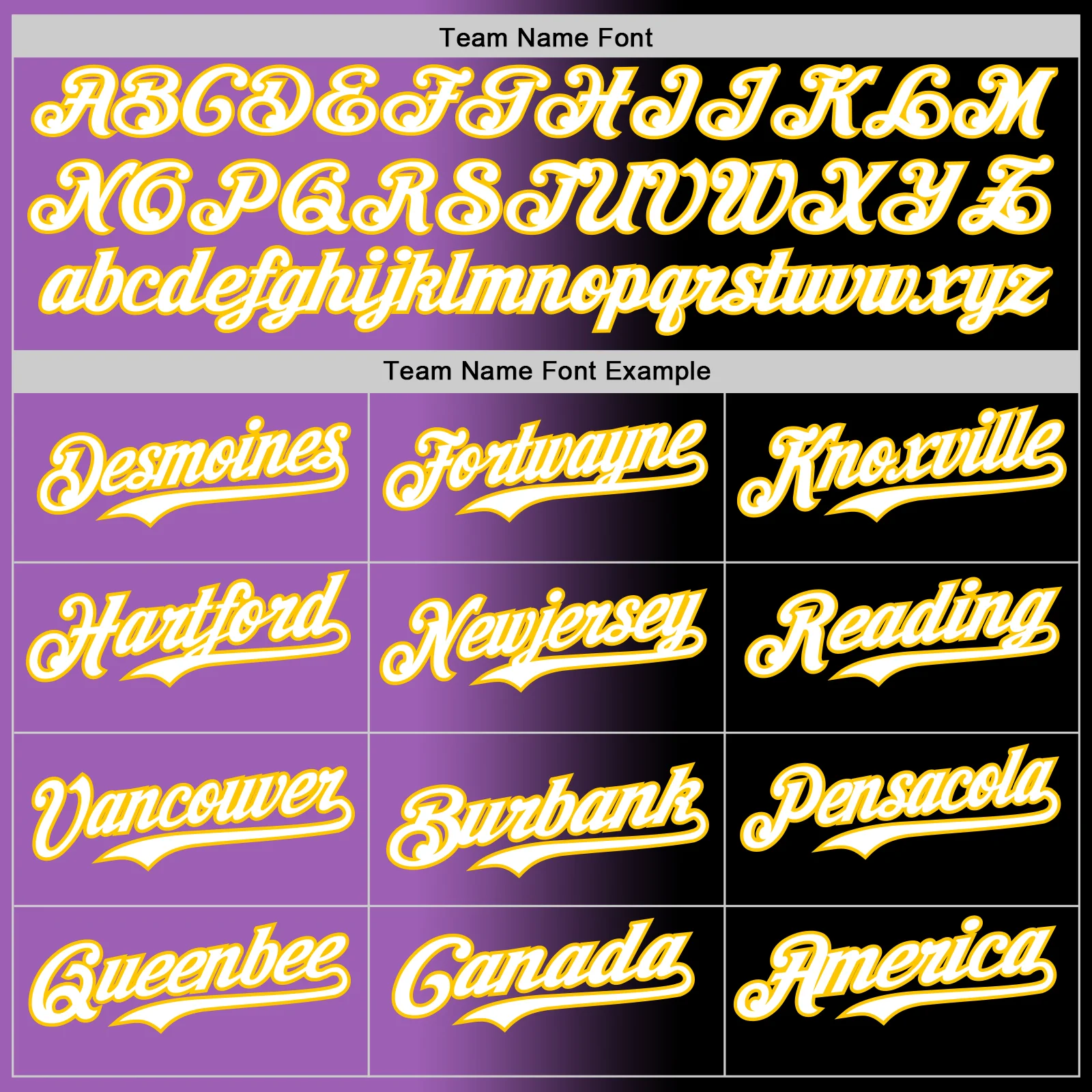 Custom Black White Medium Purple-Yellow Authentic Gradient Fashion Baseball Jersey - Image 4