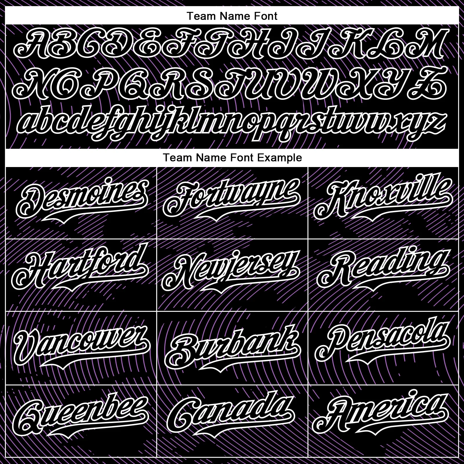 Custom Black Medium Purple-White Curve Lines Bomber Full-Snap Varsity Letterman Hoodie Jacket - Image 5