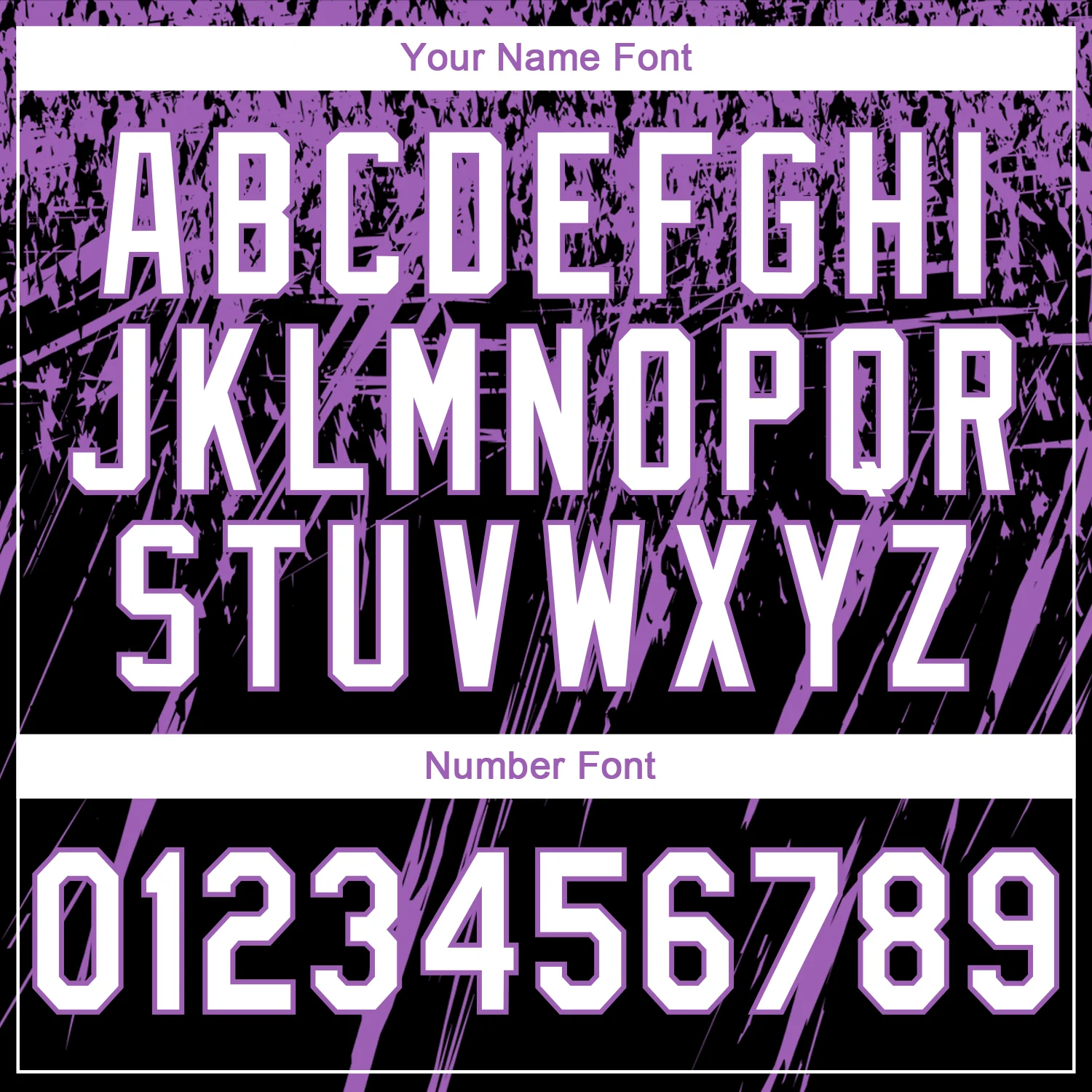 Custom Stitched Black White-Medium Purple 3D Pattern Design Splash Grunge Art Sports Pullover Sweatshirt Hoodie - Image 4