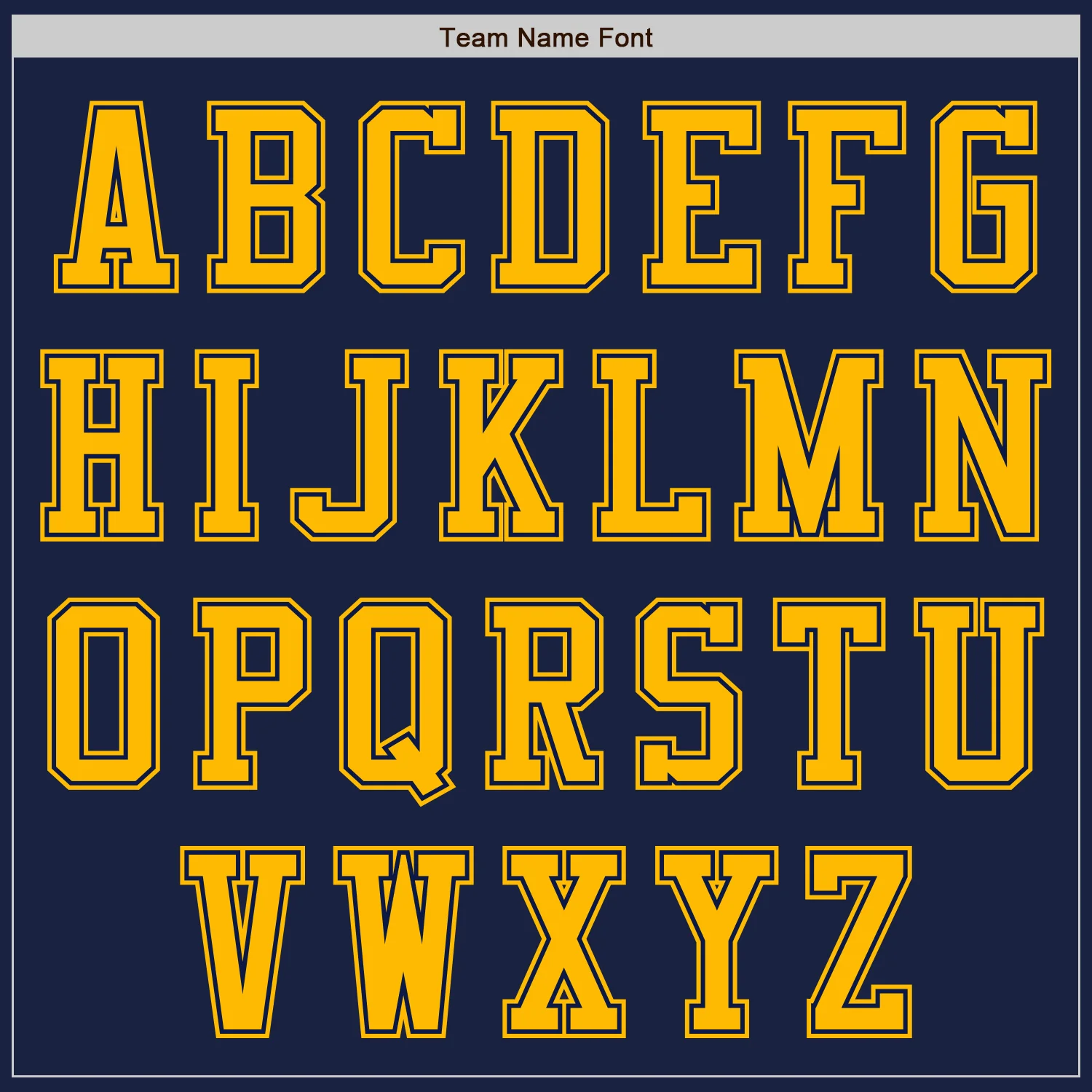 Custom Navy Gold Authentic Baseball Jersey - Image 3