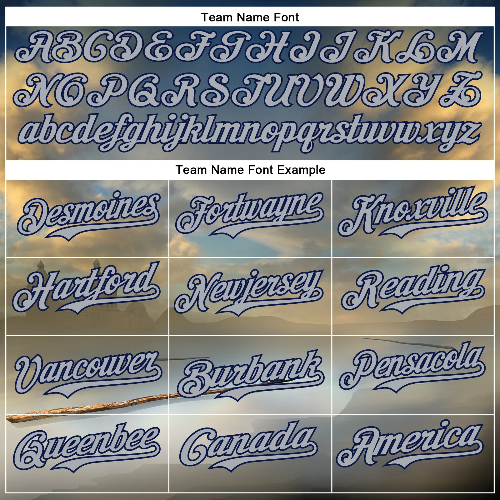 Custom Blue Gray-Navy 3D Marcel Caram The Barbs And The Hand Authentic Baseball Jersey - Image 4