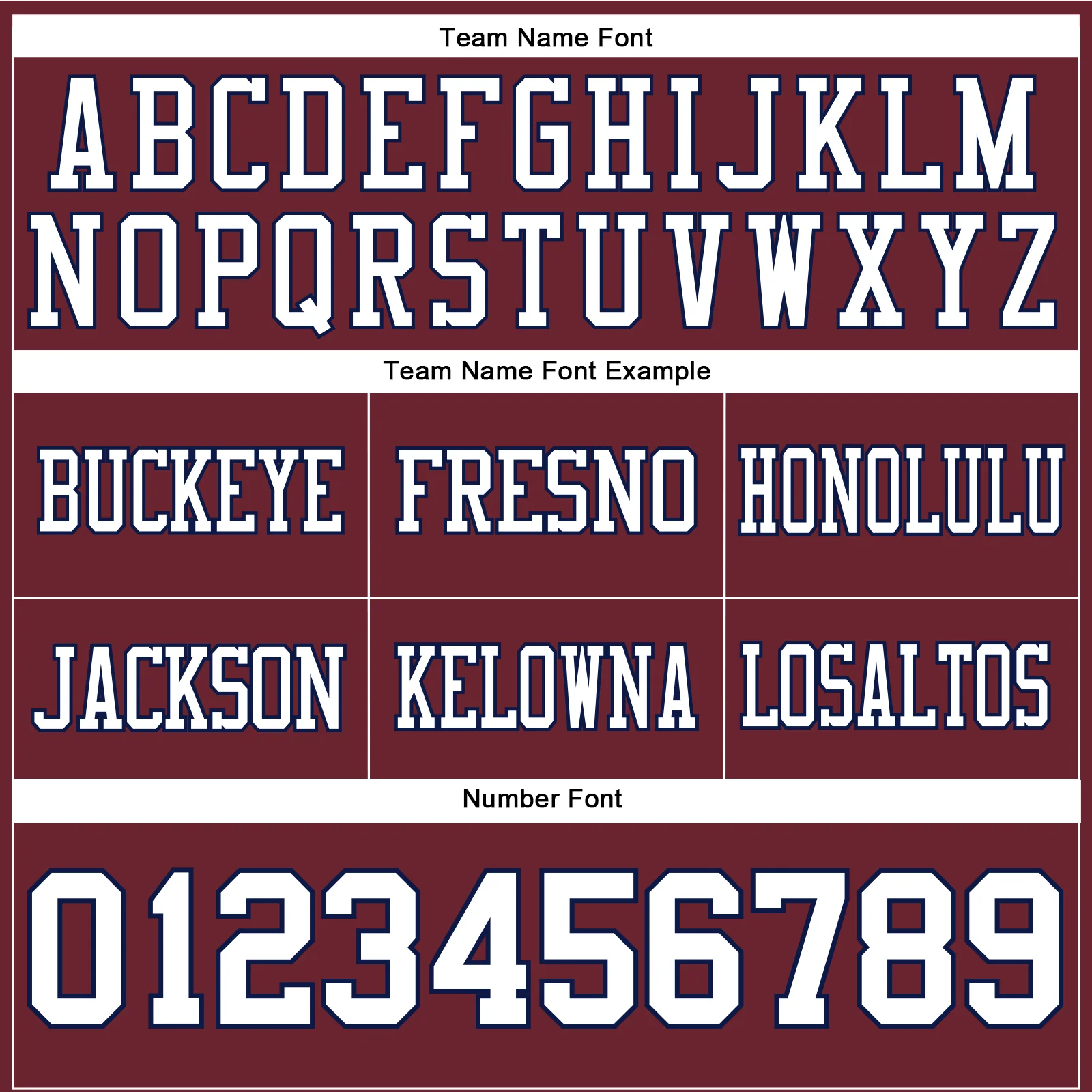 Custom Burgundy White-Navy Authentic Football Jersey - Image 4