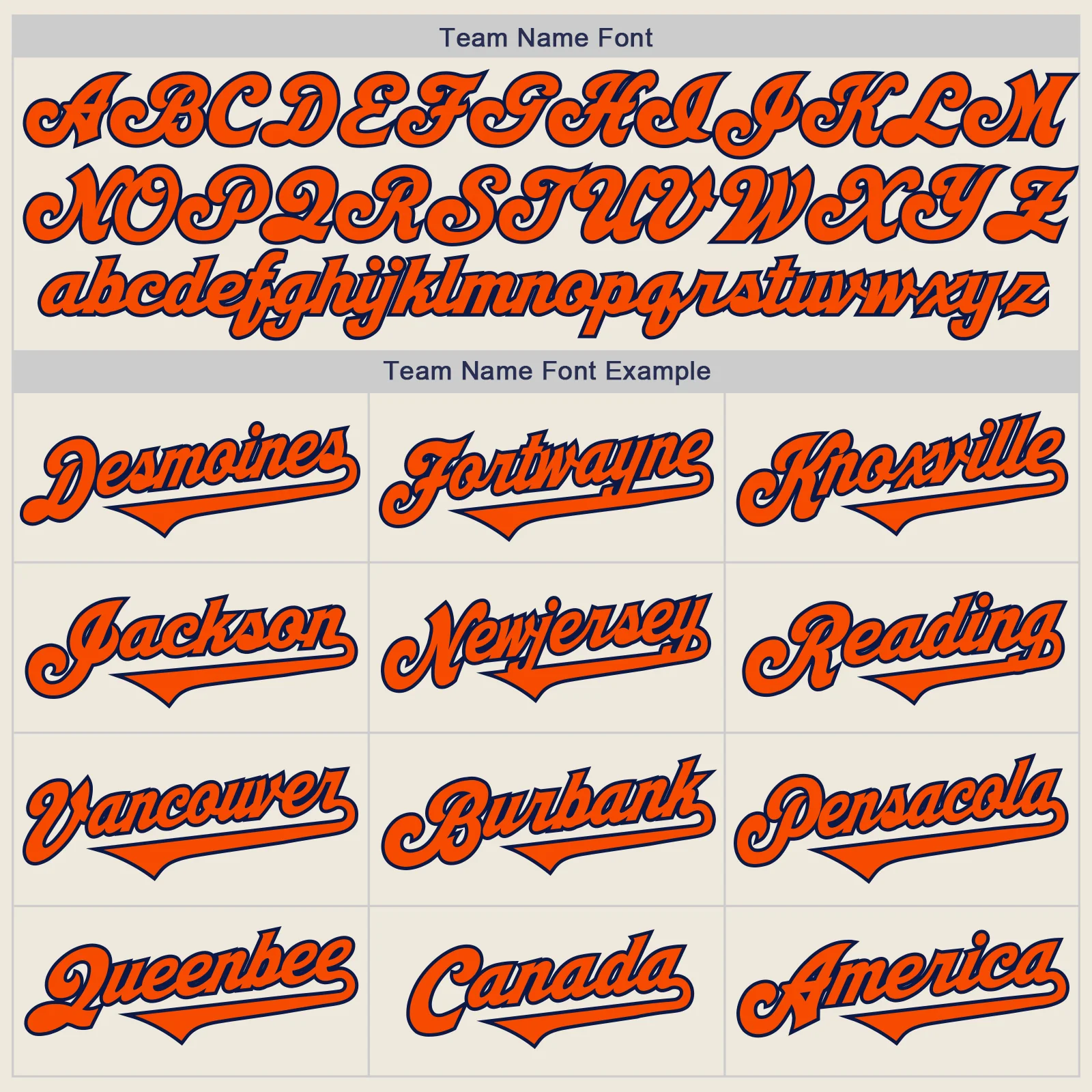 Custom Cream Orange-Navy Authentic Two Tone Baseball Jersey - Image 4