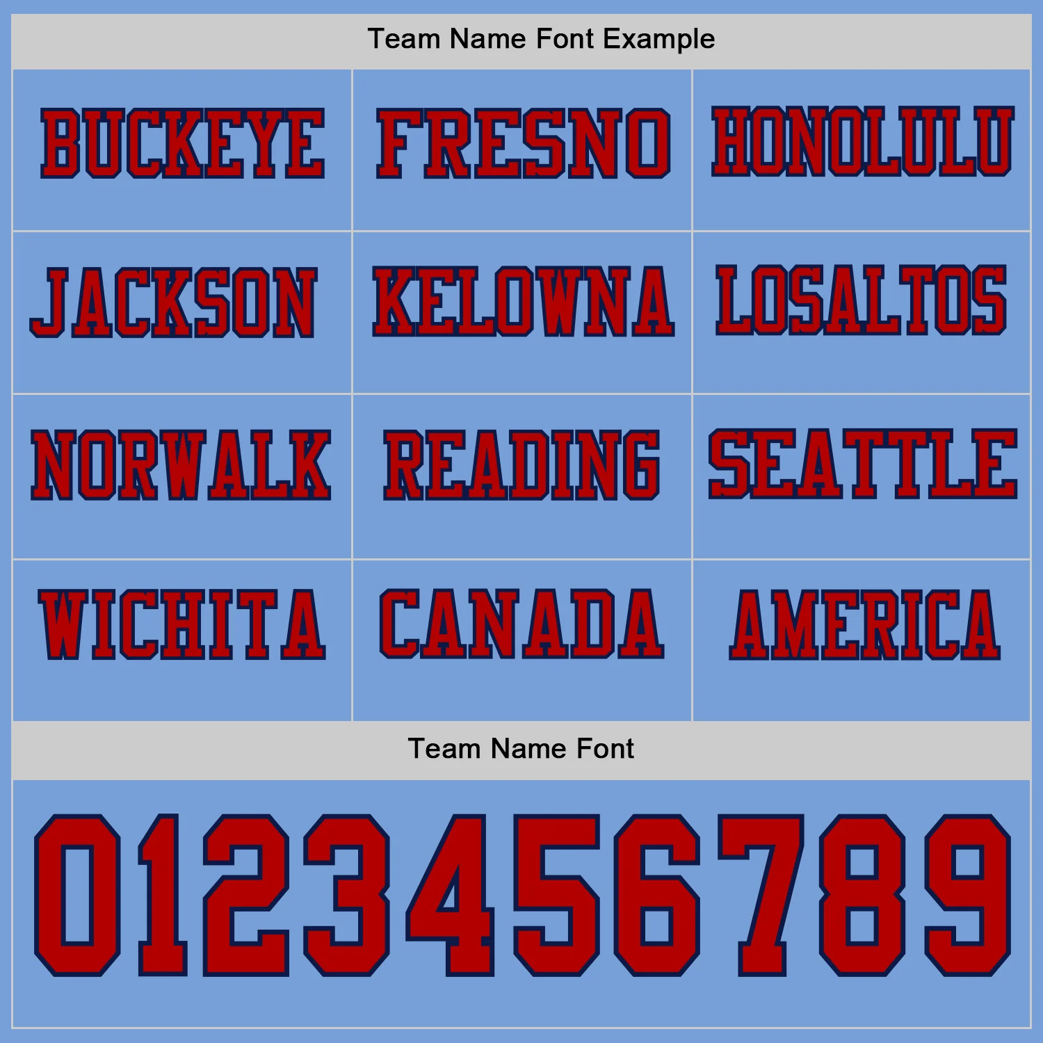 Custom Light Blue Red-Navy Long Sleeve Authentic Football Jersey - Image 3