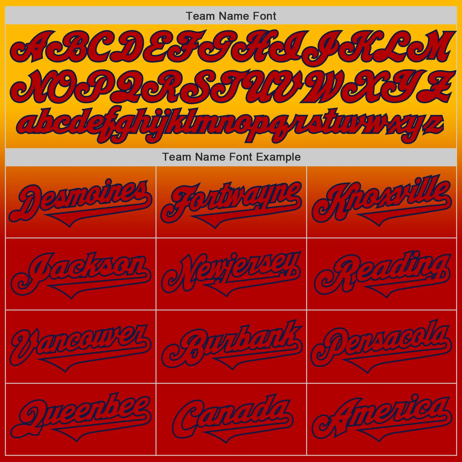 Custom Gold Red-Navy Authentic Fade Fashion Baseball Jersey - Image 4