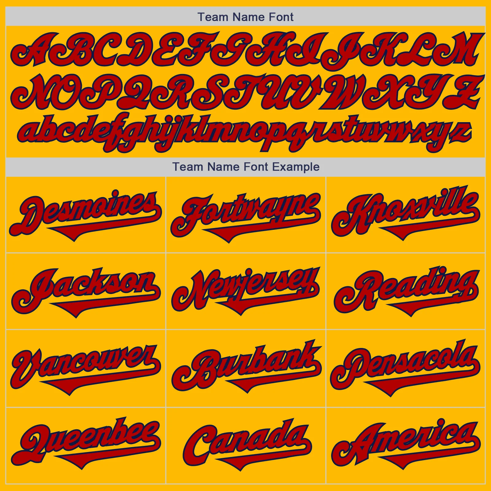 Custom Gold Red-Navy Authentic Two Tone Baseball Jersey - Image 4