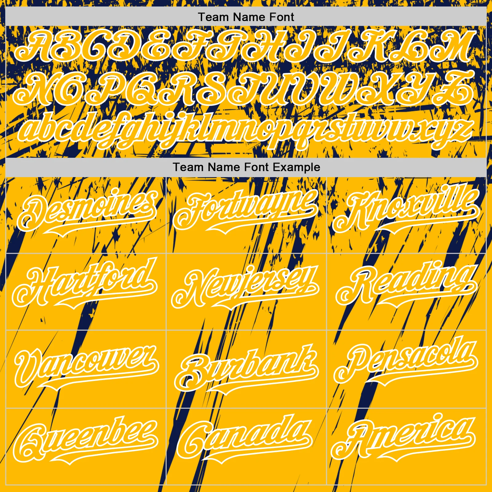 Custom Gold Navy-White Splash Bomber Full-Snap Varsity Letterman Hoodie Jacket - Image 5