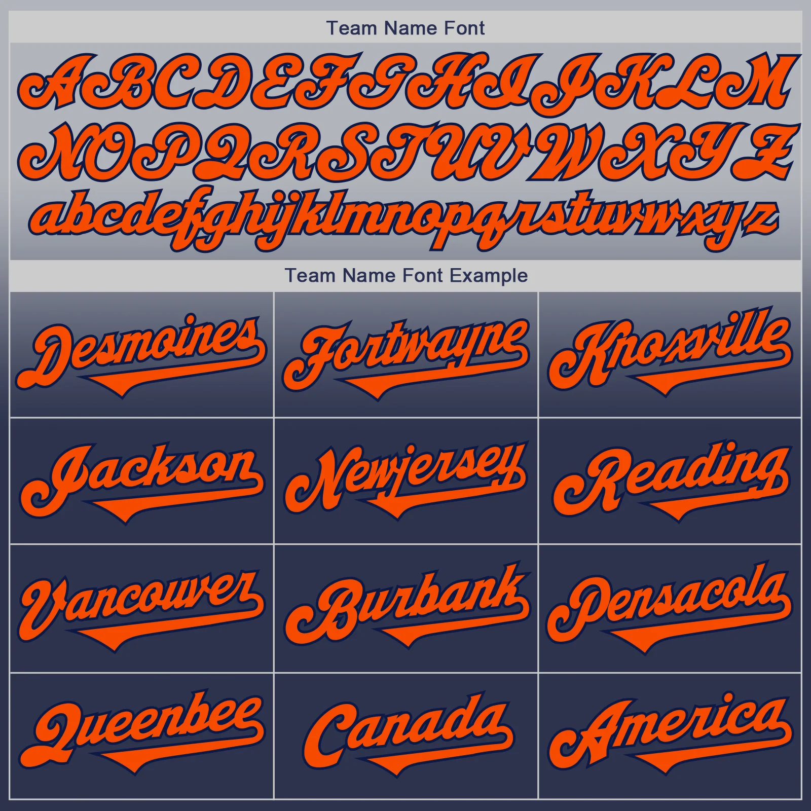 Custom Gray Orange-Navy Authentic Fade Fashion Baseball Jersey - Image 4