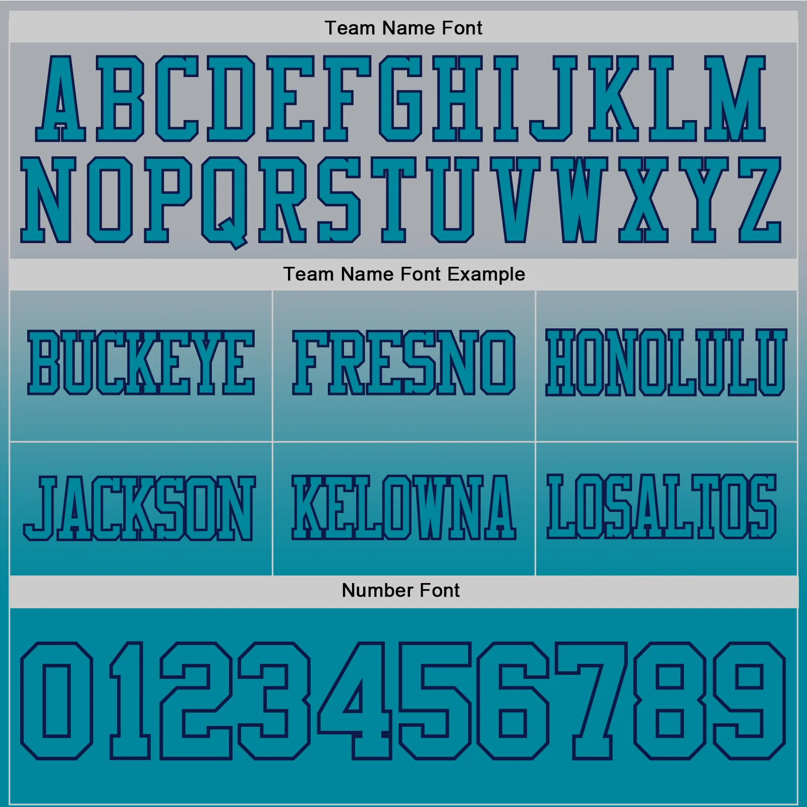 Custom Gray Teal-Navy Authentic Fade Fashion Football Jersey - Image 3