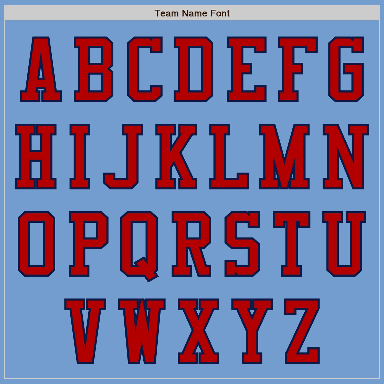 Custom Light Blue Red-Navy Authentic Baseball Jersey - Image 3