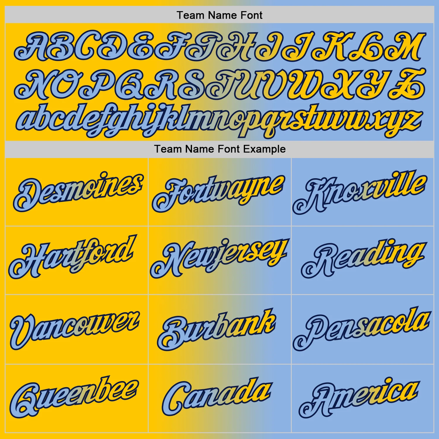 Custom Light Blue Yellow-Navy Gradient Fashion Performance T-Shirt - Image 3