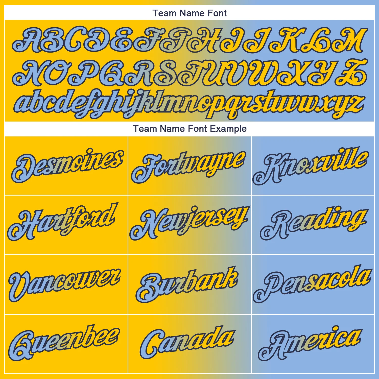 Custom Light Blue Yellow-Navy Gradient Fashion Performance T-Shirt - Image 3