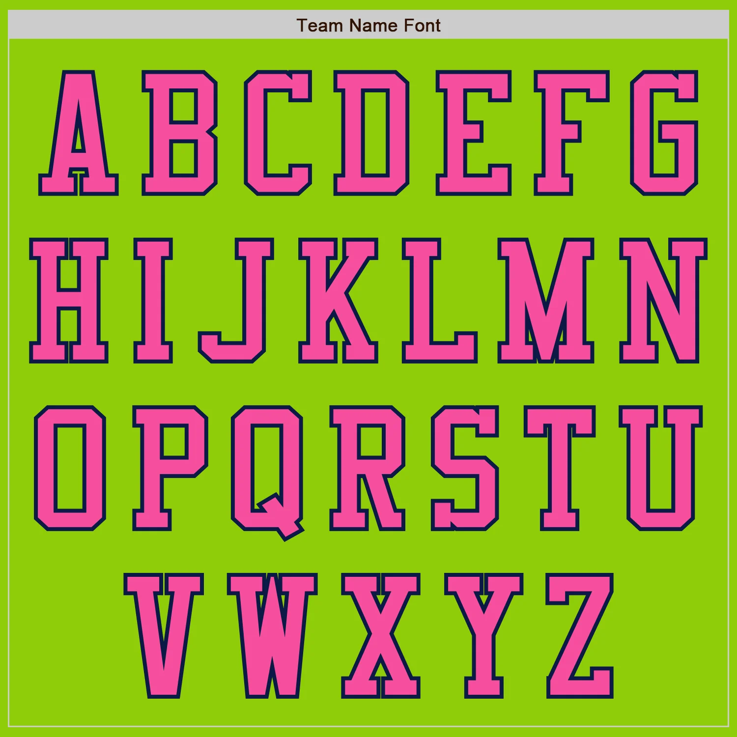 Custom Neon Green Pink-Navy Authentic Baseball Jersey - Image 7
