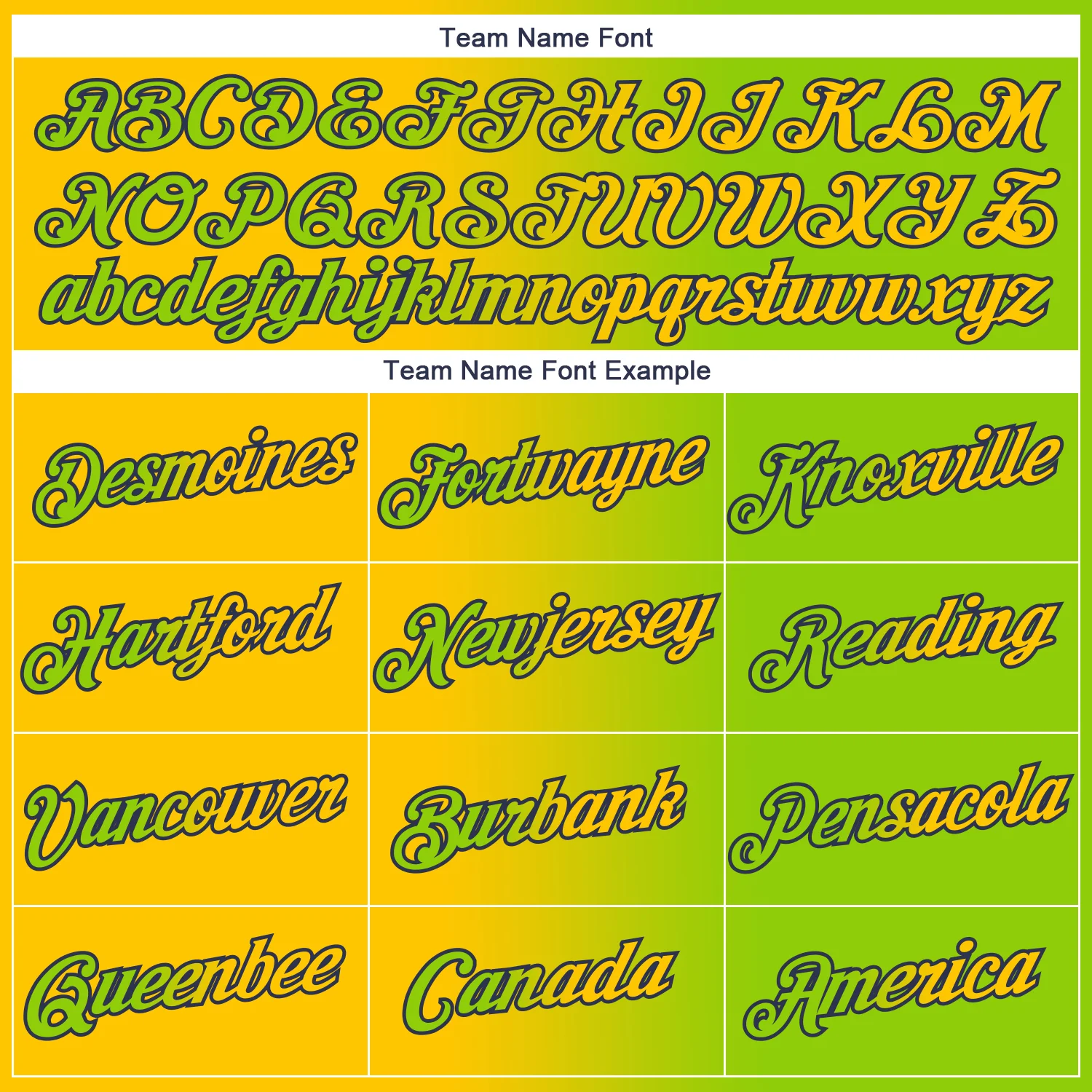 Custom Neon Green Yellow-Navy Gradient Fashion Performance T-Shirt - Image 3