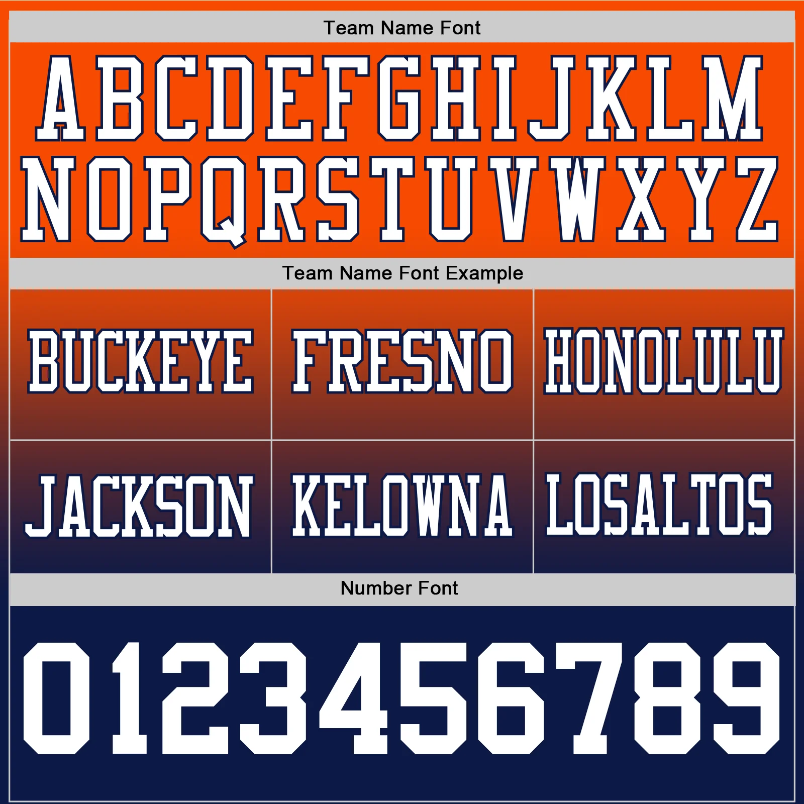 Custom Orange White-Navy Authentic Fade Fashion Football Jersey - Image 3