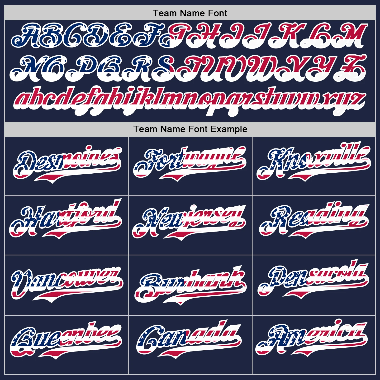 Custom Navy White Pinstripe USA Flag Authentic Baseball Jersey - Image 4